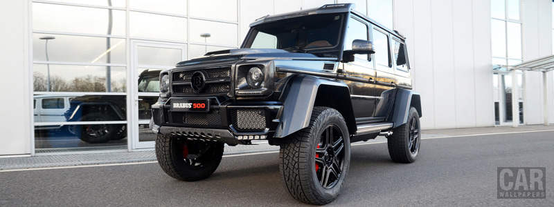    Brabus Mercedes-Benz G 500 4x4<sup>2</sup> - 2016 - Car wallpapers