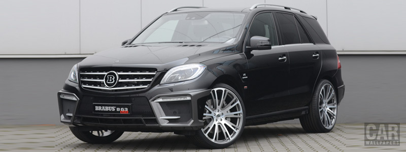    Brabus B63-620 Mercedes-Benz ML63 AMG W166 - 2012 - Car wallpapers