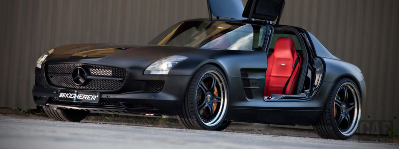    Kicherer Mercedes-Benz SLS Supersport Edition Black - 2010 - Car wallpapers