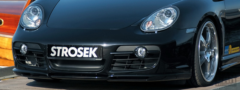   - Strosek Porsche Cayman - Car wallpapers